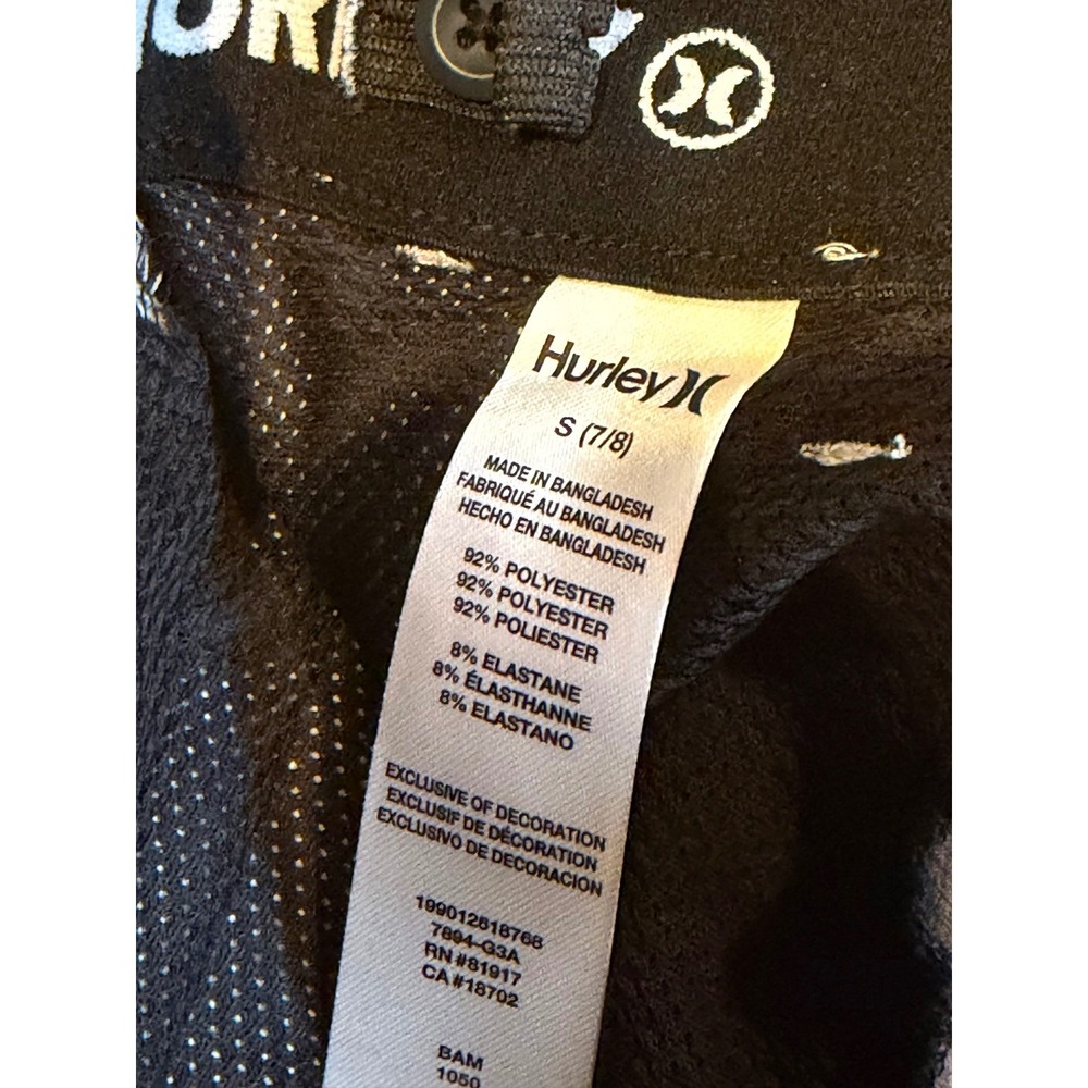 NWT Hurley Youth Performance Chino‎ Pants Grey Stretch Moisture Wicking Size 7/8 - Picture 3 of 7